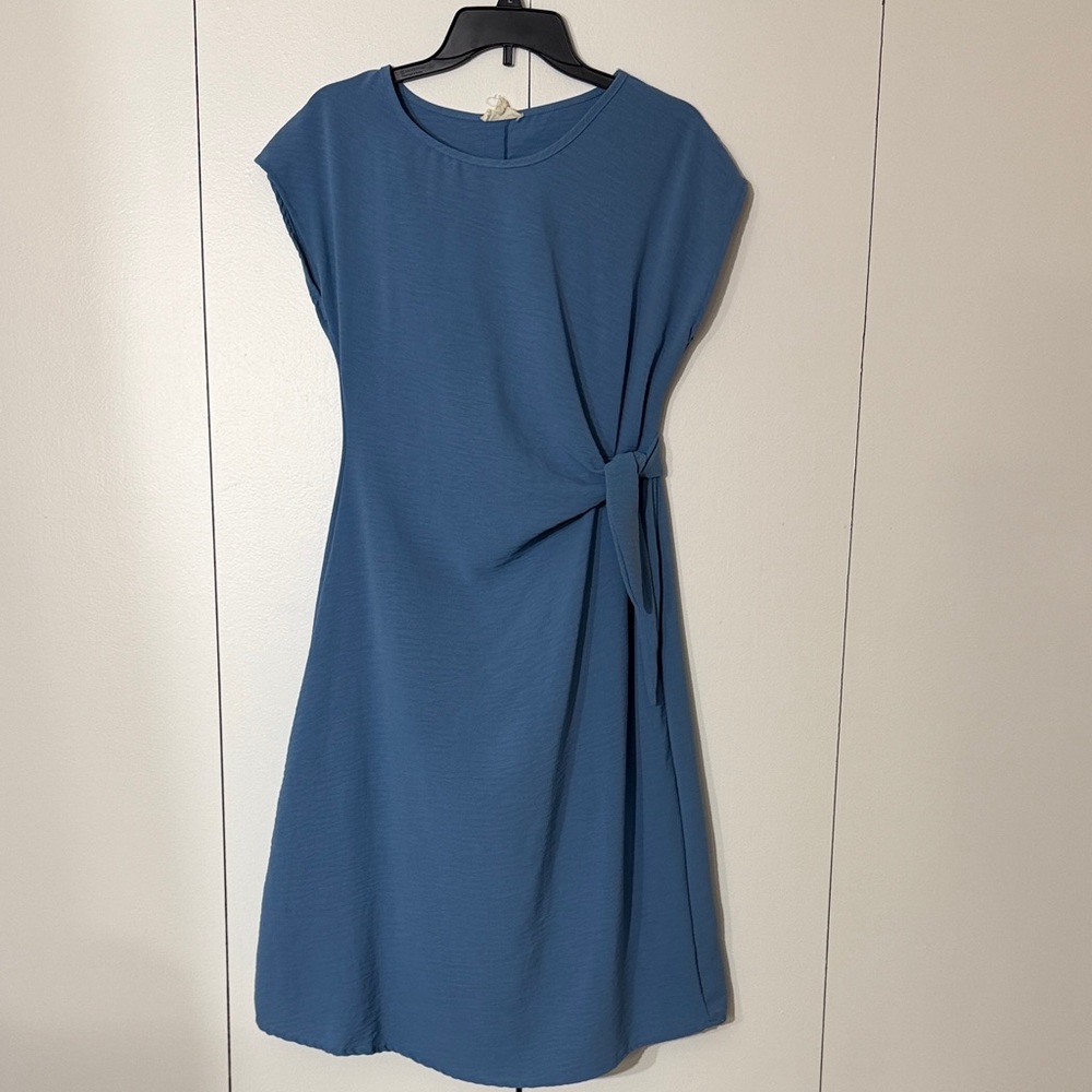 See You Monday Teal Midi Dress